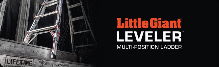 Die Teleskopleiter Leverler von Little Giant ist in mehreren Versionen erhältlich.