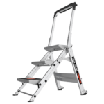 Die Little Giant Klapptreppe Safety Step zeichnet sich durch exellente Standfestigkeit aus.