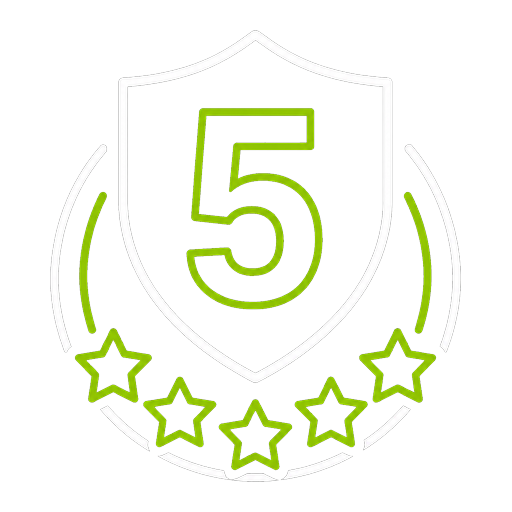 5 años de garantía